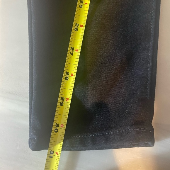 Jessica Simpson Kiss Me Skinny Black Pants 16P Petite Viscose Blend Stretch - Picture 5 of 8